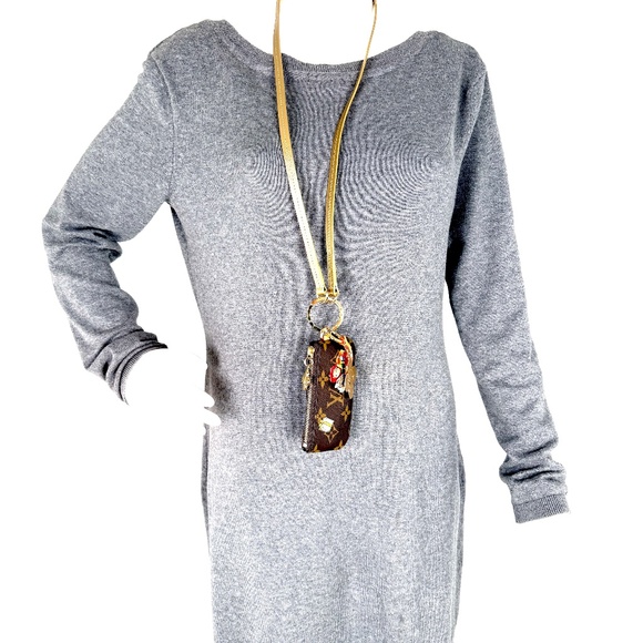 LOUIS VUITTON Phone Holder Monogram Vivienne 2025 Print Pouch  New - Picture 2 of 13